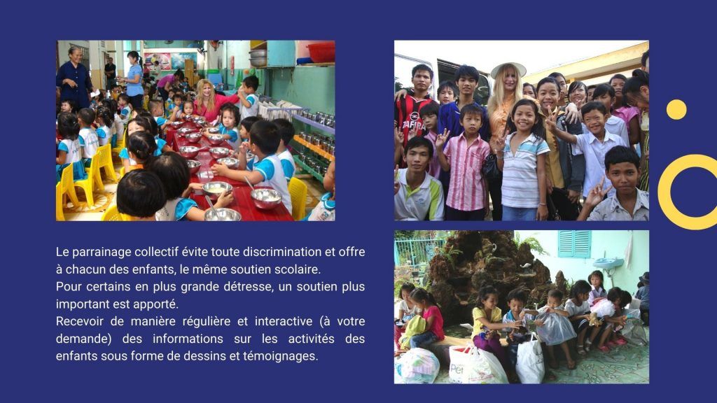 Parrainage collectif Vietnam évite toute discrimination et offre à chacun des enfants le même soutien scolaire